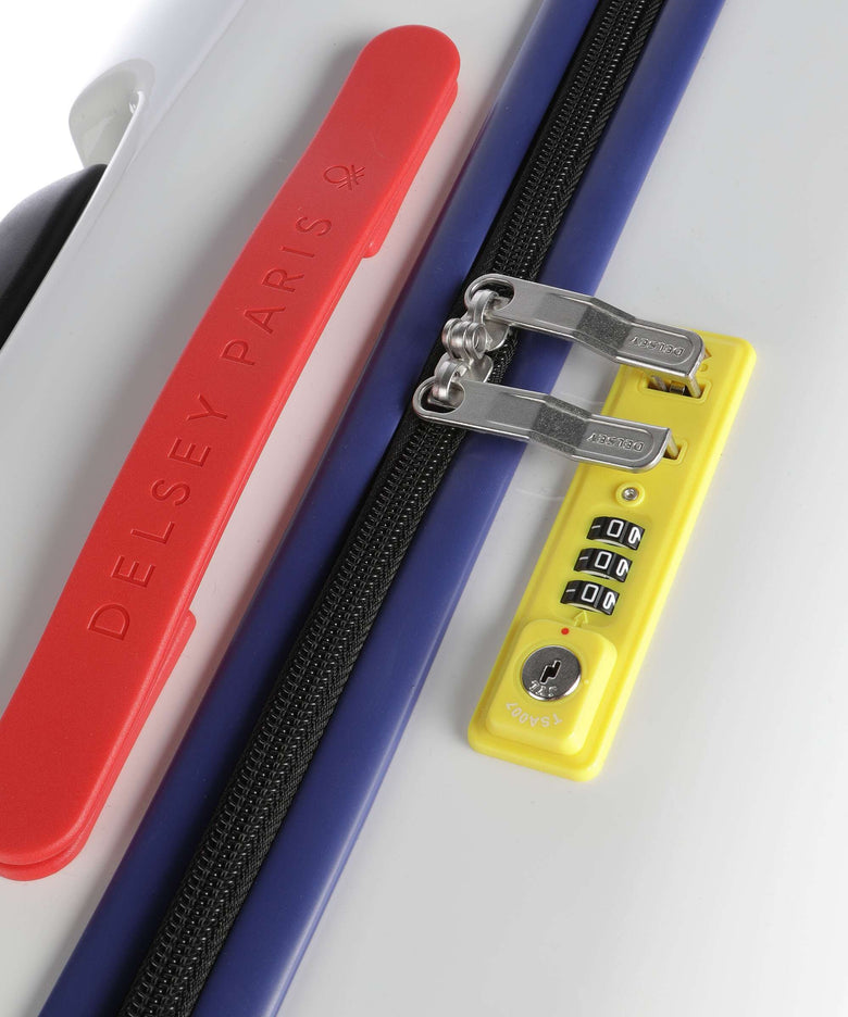 Delsey Paris x United Colors of Benetton United Spinner (4 wheels) white