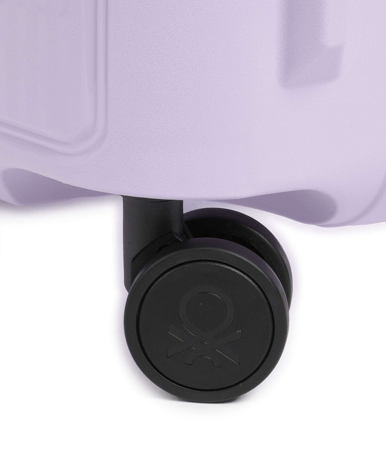 Delsey Paris x United Colors of Benetton CB Hard Spinner (4 wheels) lavender