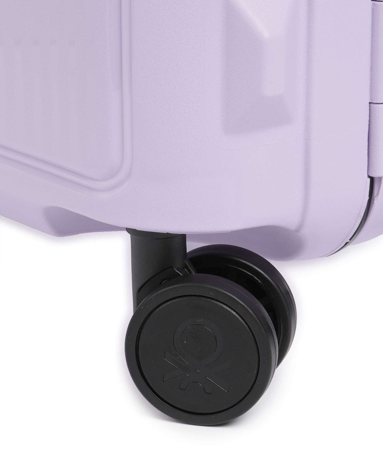 Delsey Paris x United Colors of Benetton CB Hard Spinner (4 wheels) lavender