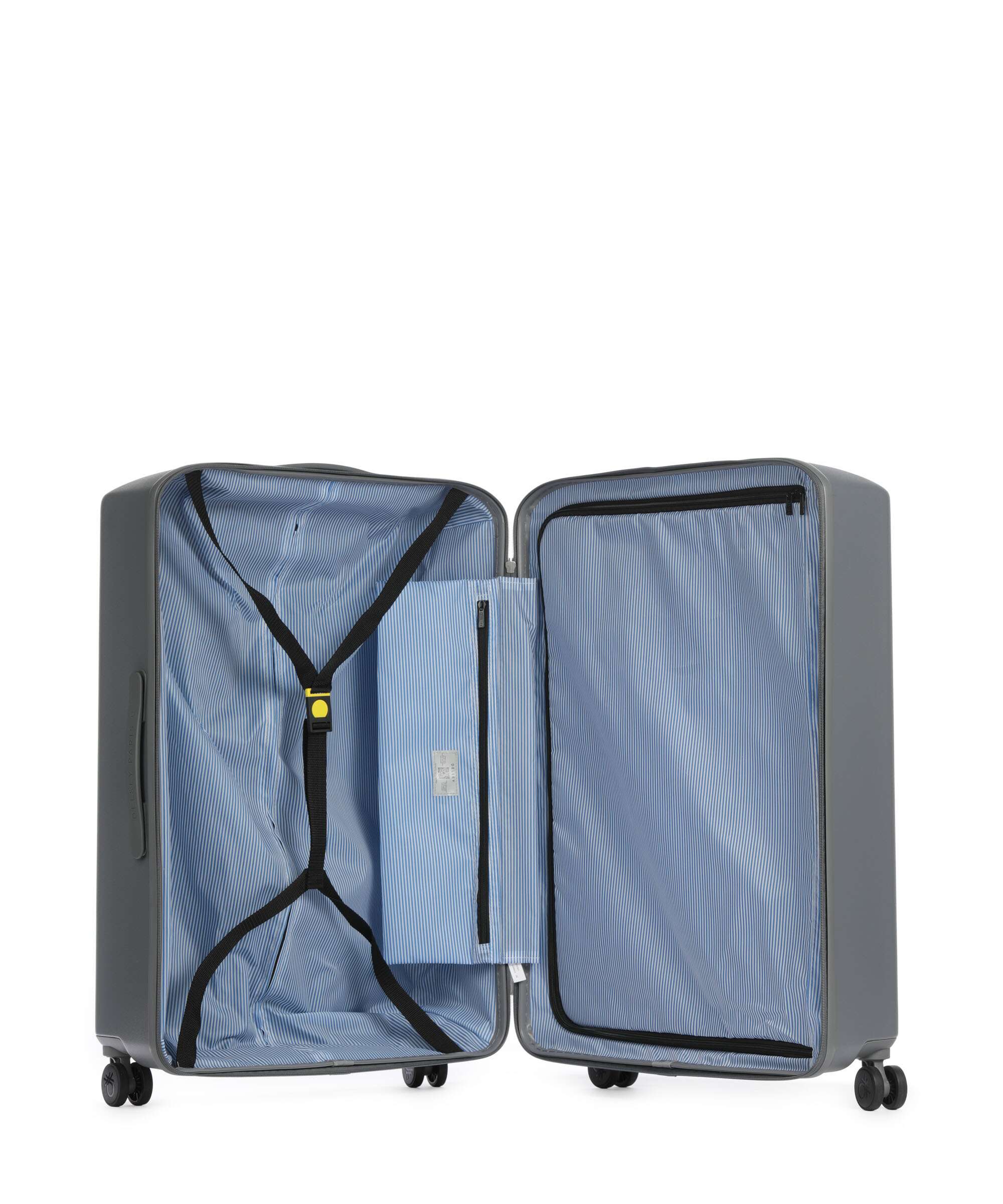 Delsey Paris x United Colors of Benetton UCB Hardside Spinner (4 wheels) steel grey
