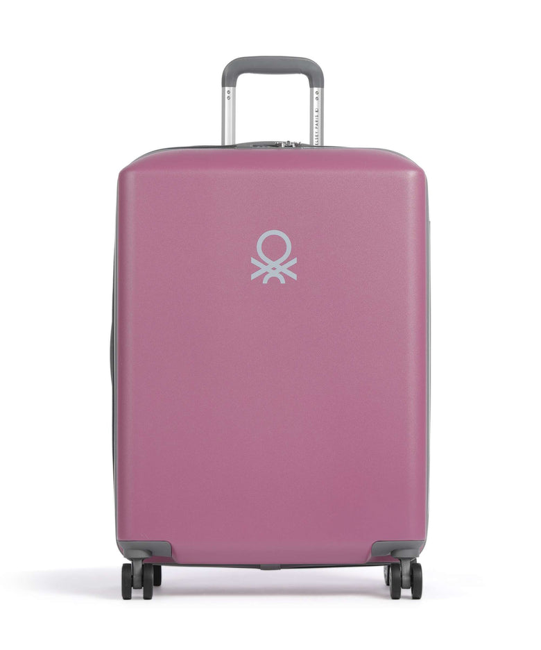 Delsey Paris x United Colors of Benetton UCB Hardside Spinner (4 wheels) pink