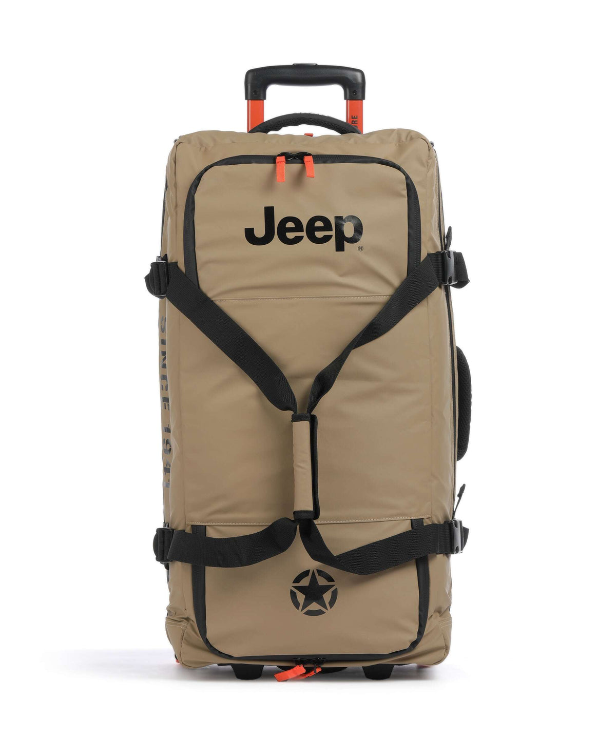 Jeep JS005A 73 Travel bag with wheels warm sand