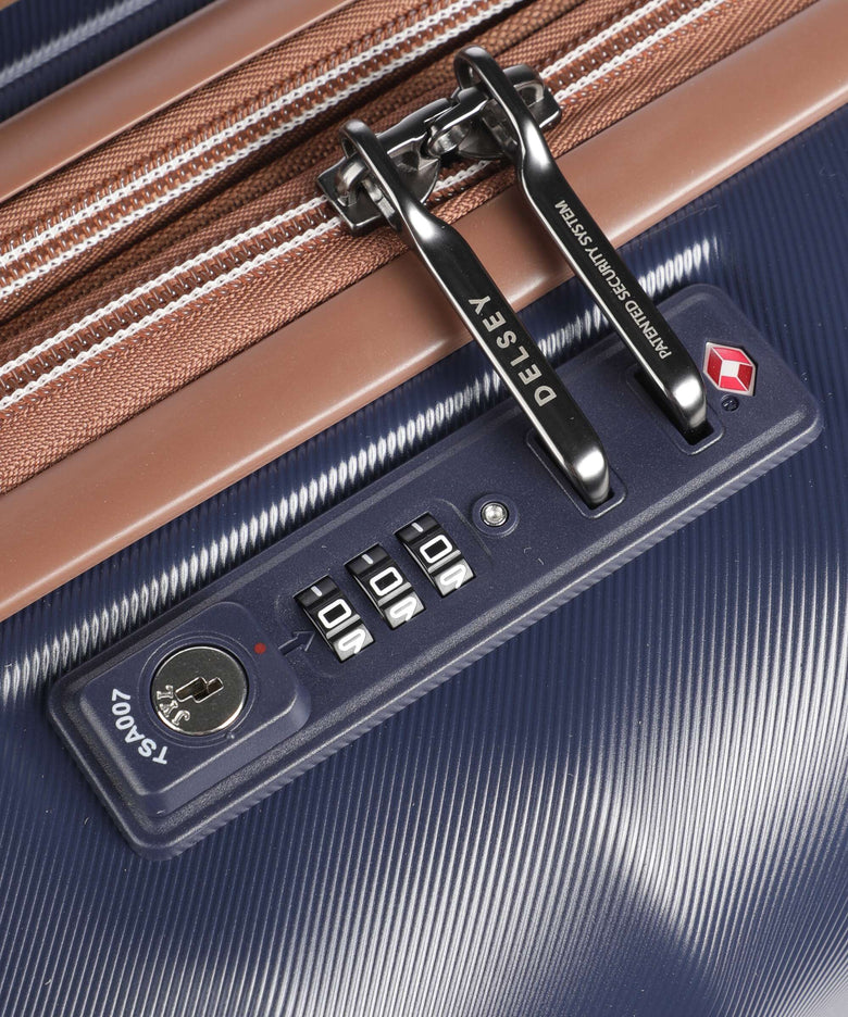 Delsey Paris Carrousel 2 Spinner (4 wheels) blue