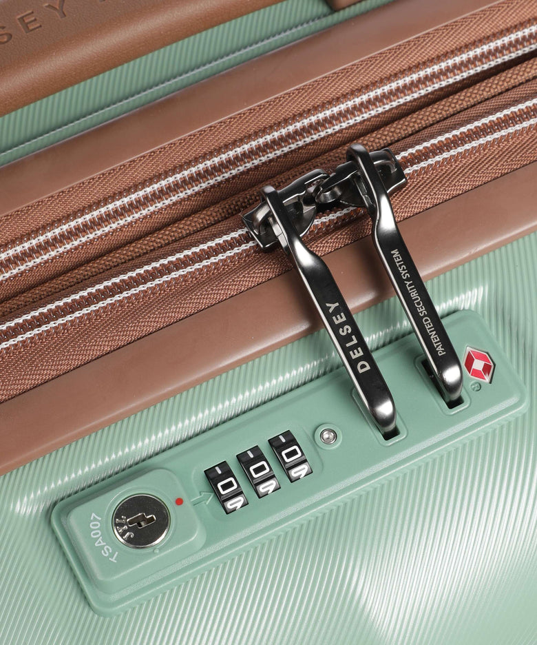 Delsey Paris Carrousel 2 Slim Spinner (4 wheels) sage green