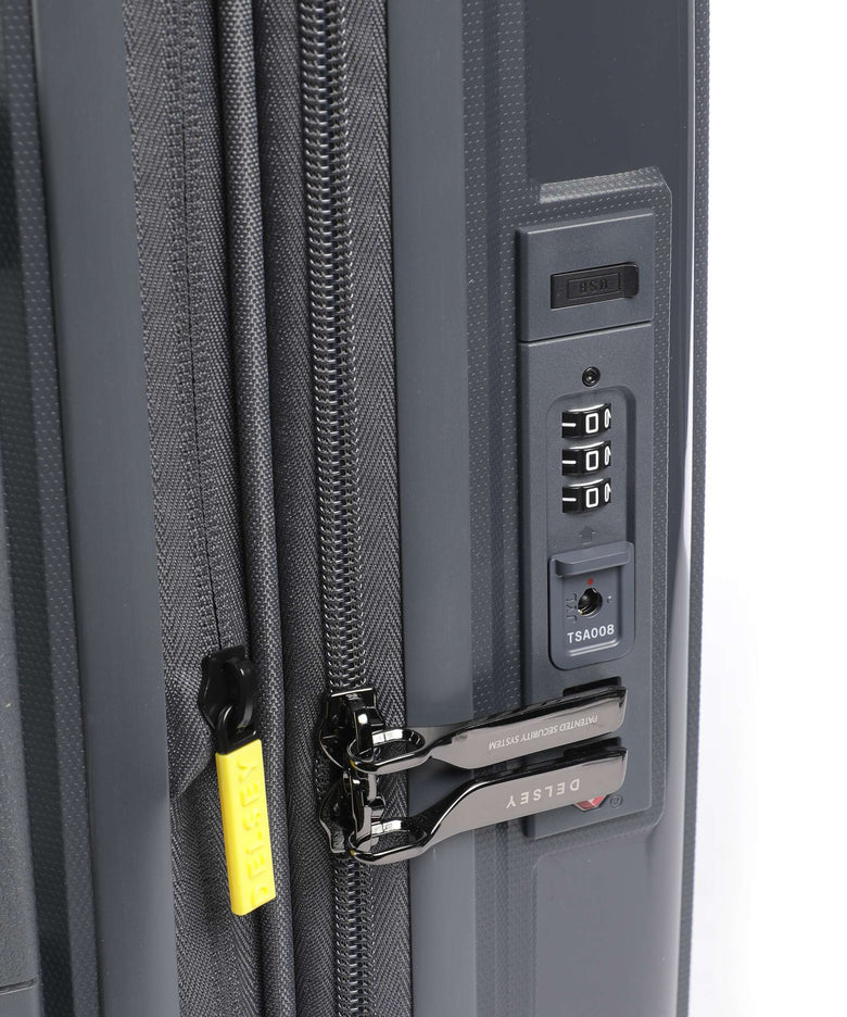 Delsey Paris Lutece Slim Spinner (4 wheels) graphite