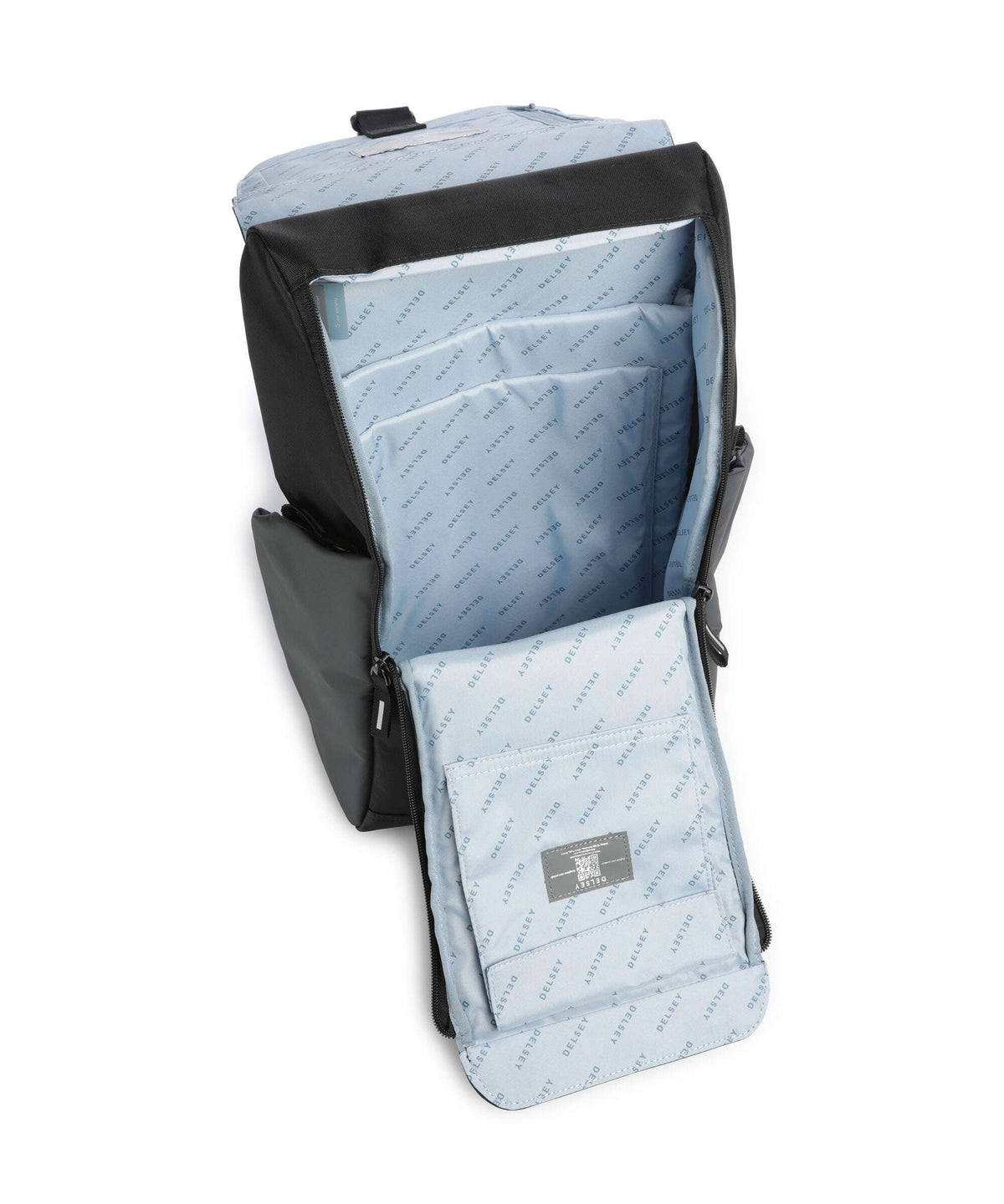 Delsey Paris Securflap Laptop backpack black