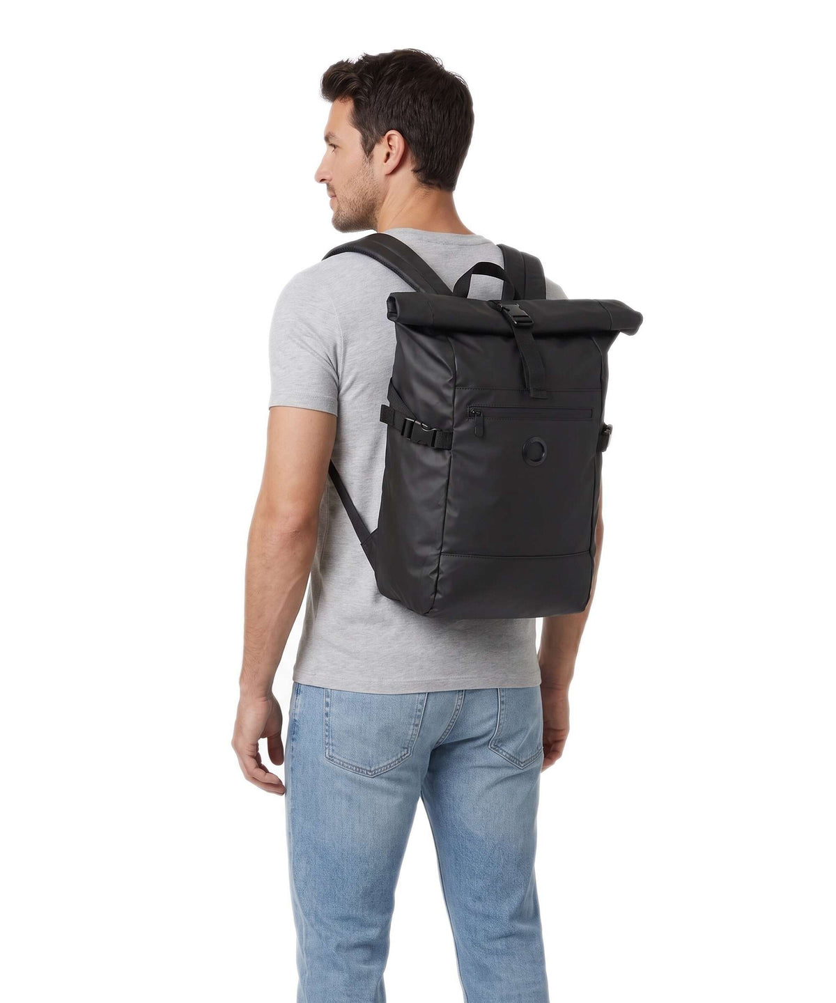 Delsey Paris Element 2.0 Rolltop backpack black