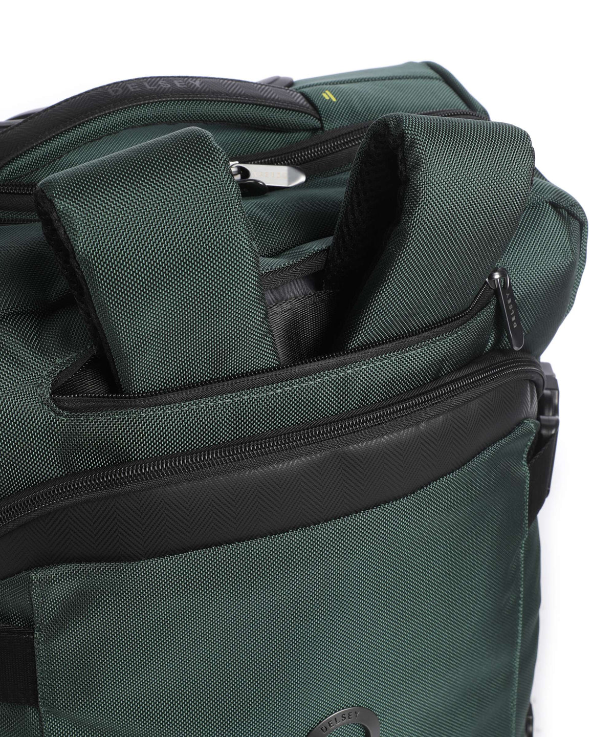 Delsey Paris DLC Pro Backpack with wheels olive