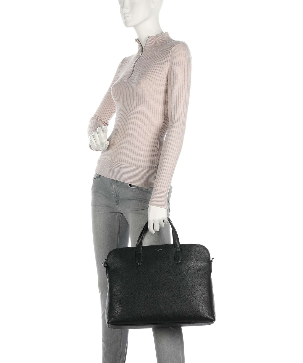Le Tanneur Sophie Briefcase noir
