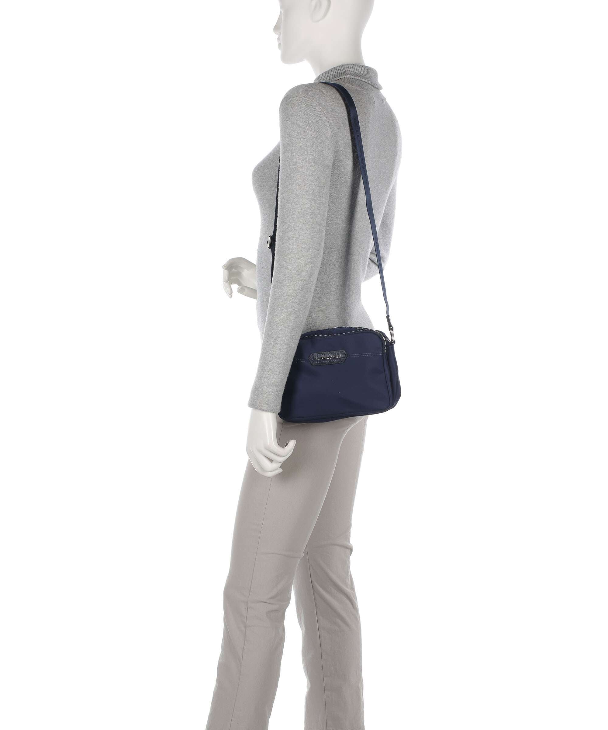 Lancaster Basic Premium Crossbody bag bleufonc