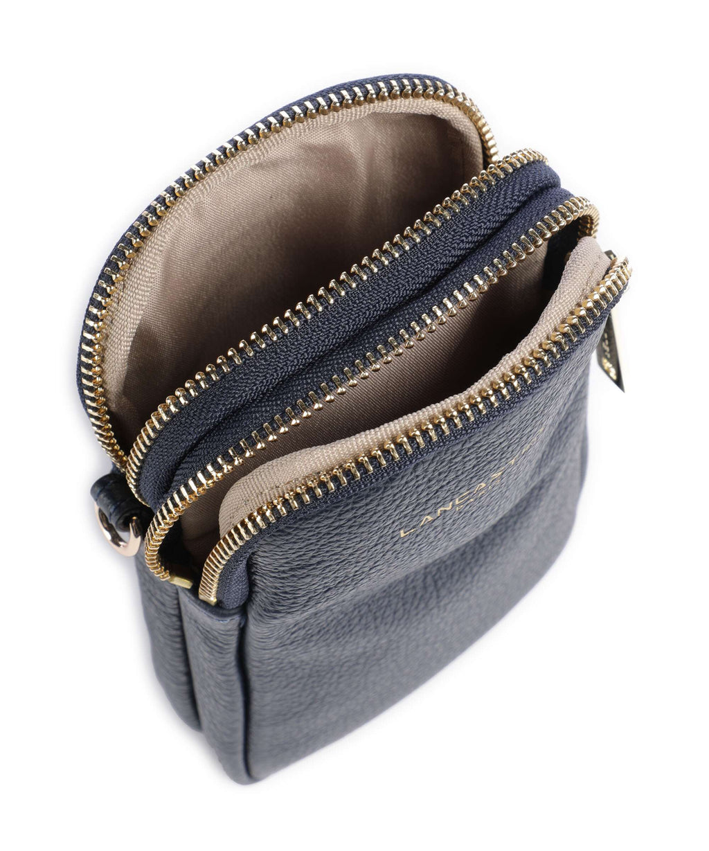 Lancaster Dune Phone bag bleu foncé