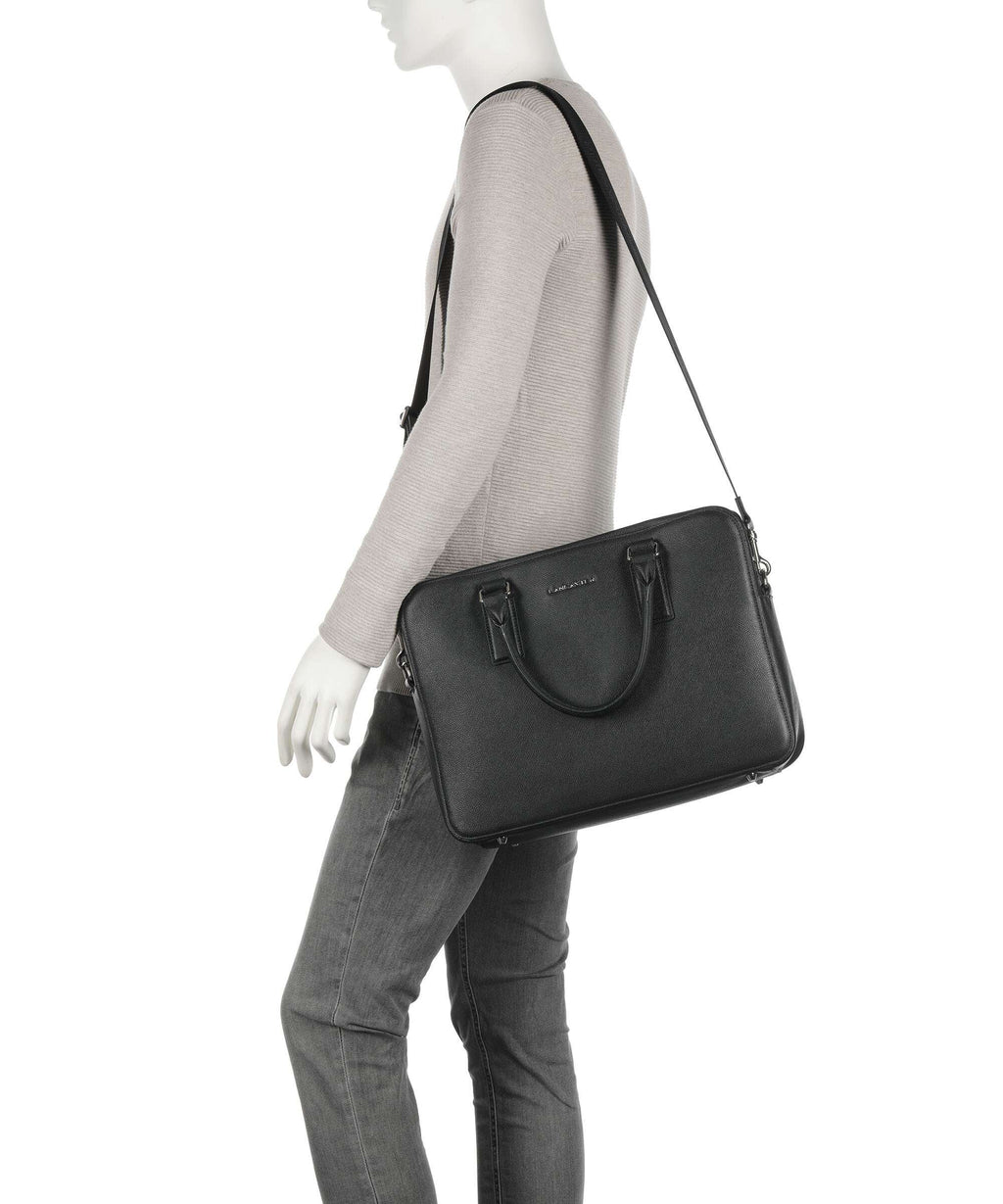 Lancaster Delphino Lucas Briefcase noir