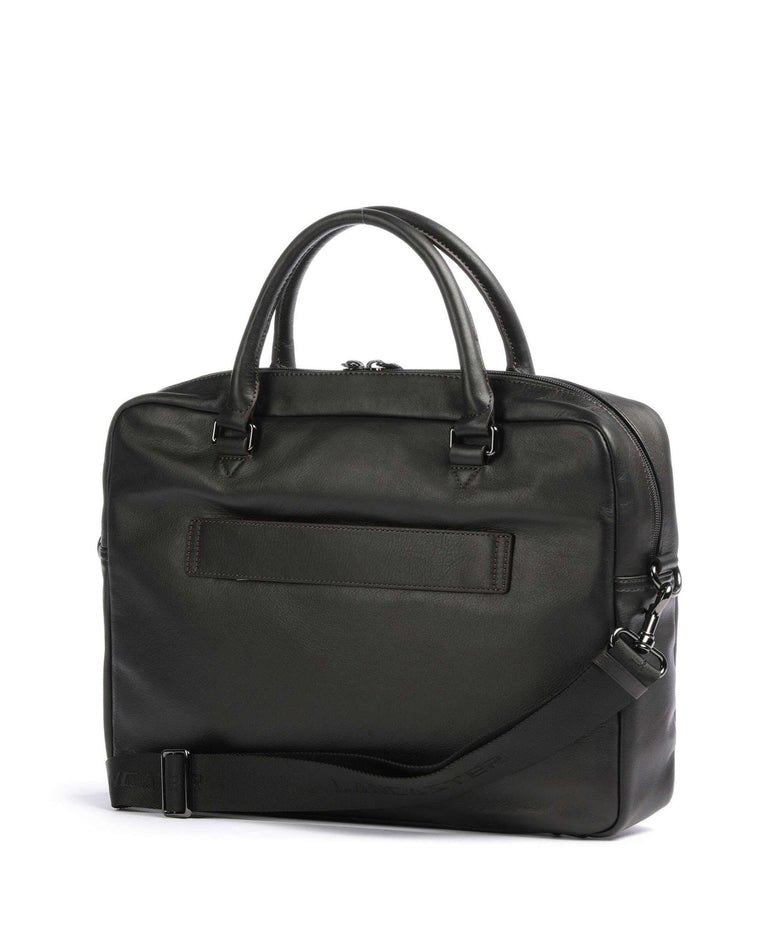 Lancaster Soft Vintage Briefcase marron