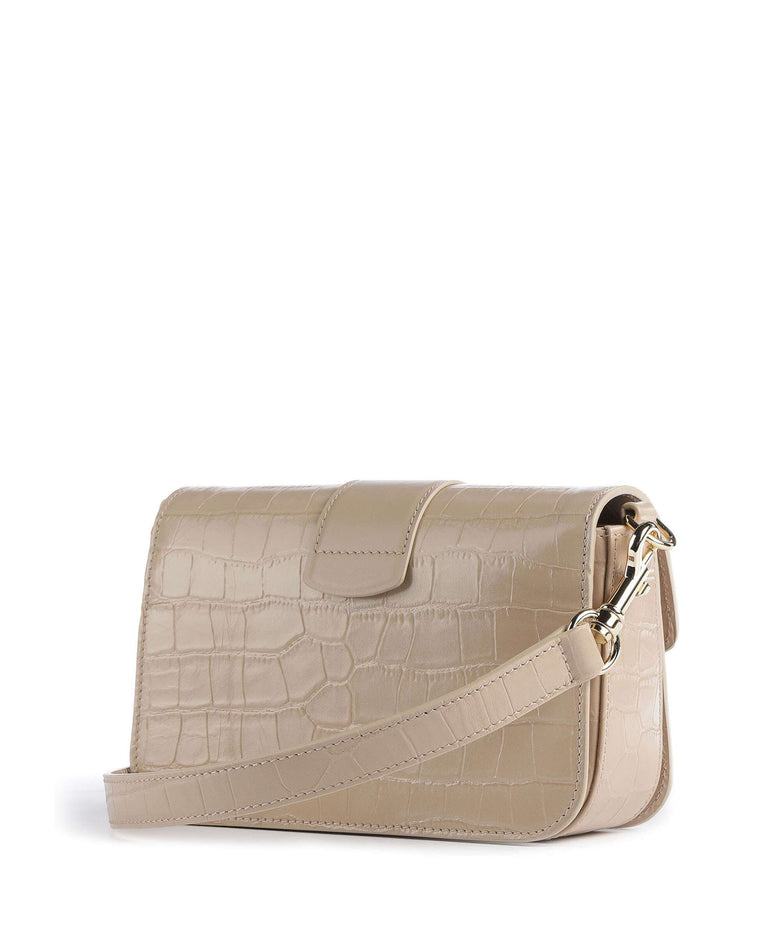 Lancaster Exotic Valor Crossbody bag beige