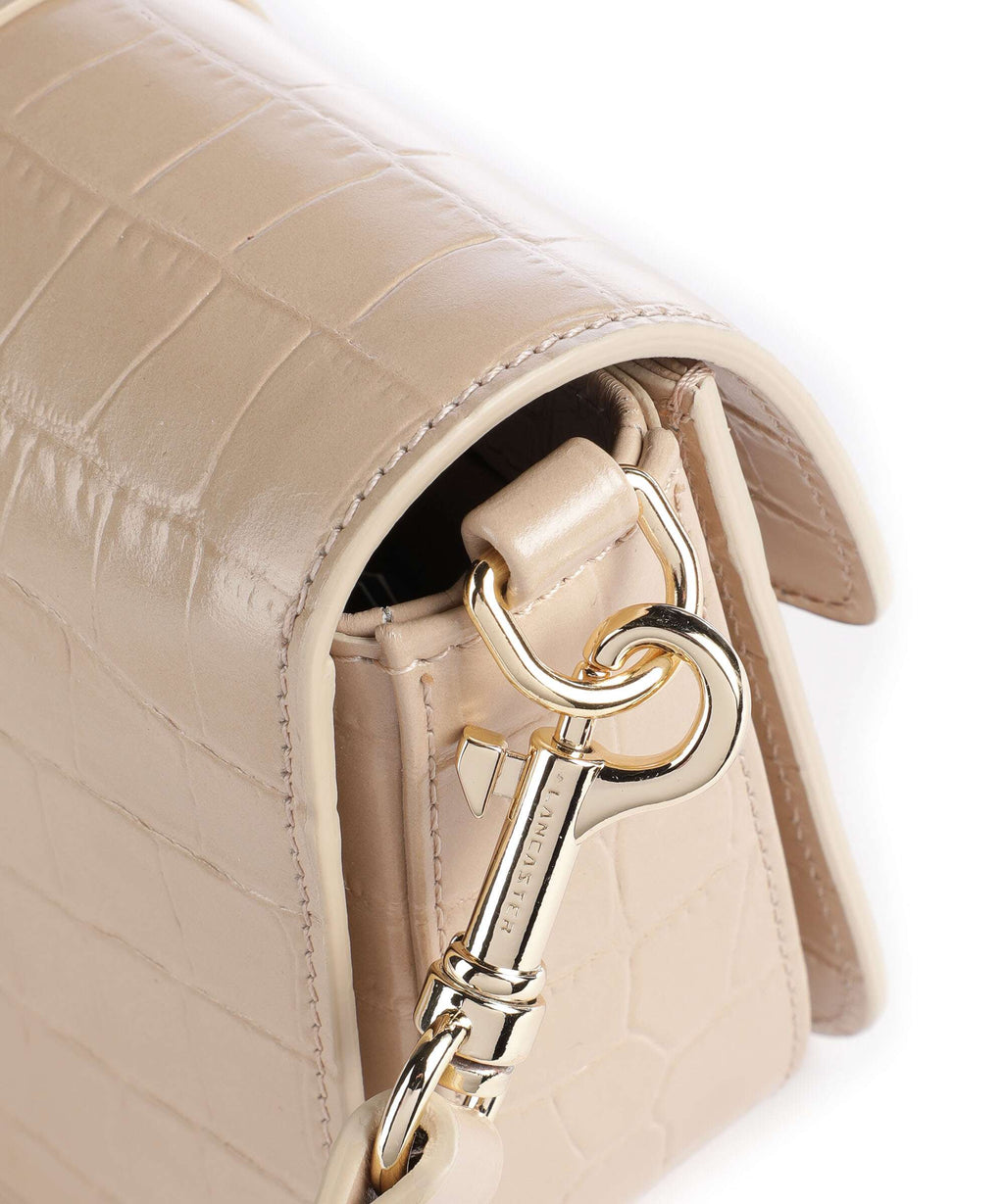 Lancaster Exotic Valor Crossbody bag beige