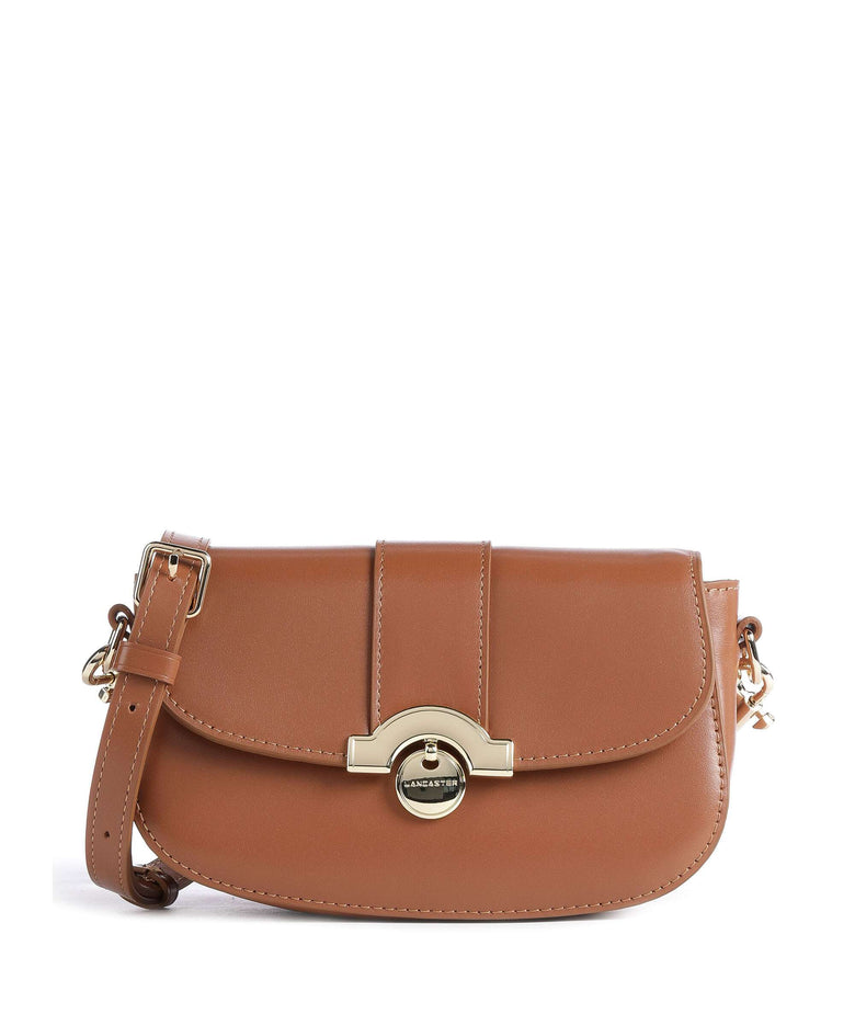 Lancaster Paris Médaille Crossbody bag camel