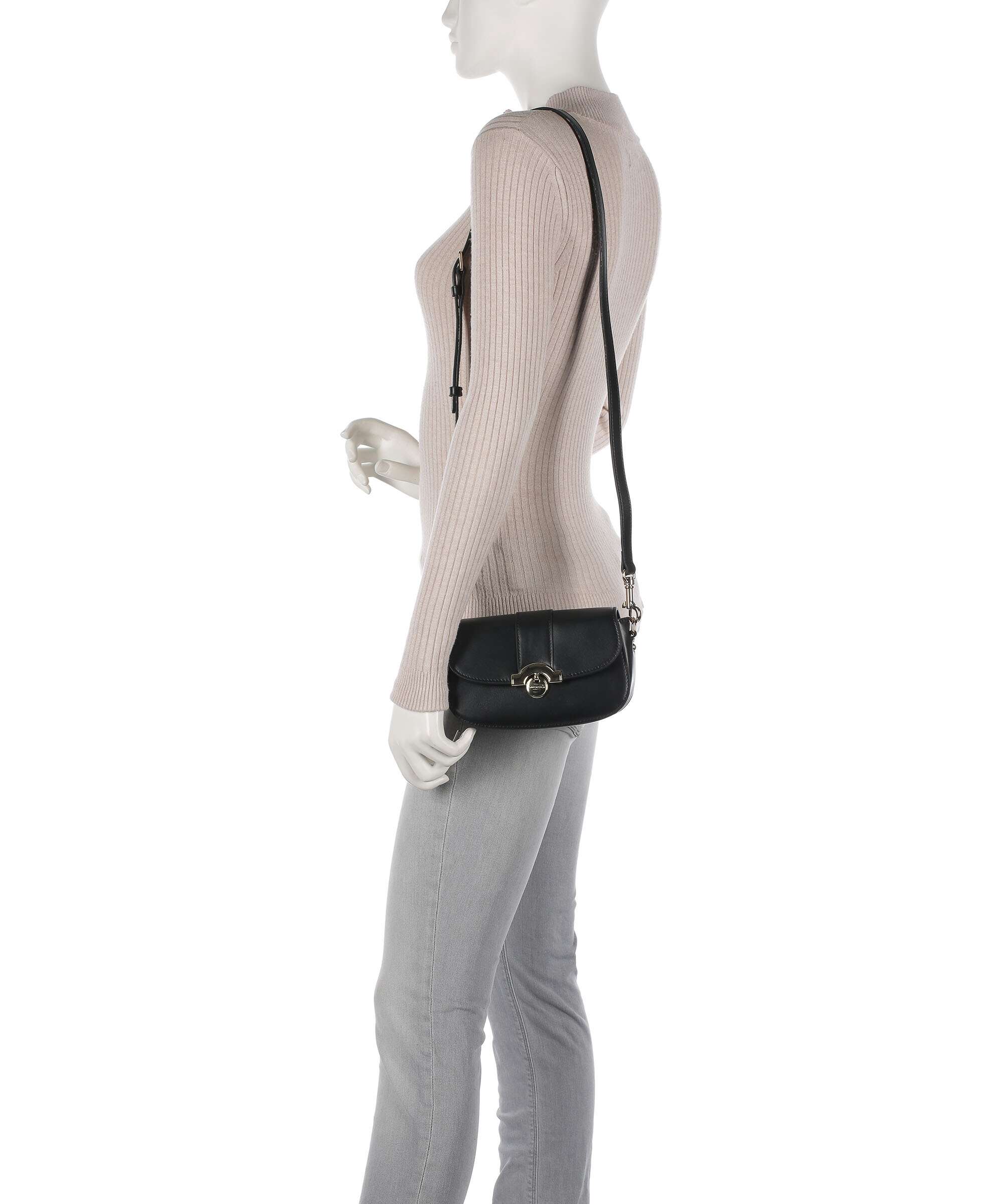 Lancaster Paris Médaille Crossbody bag noir