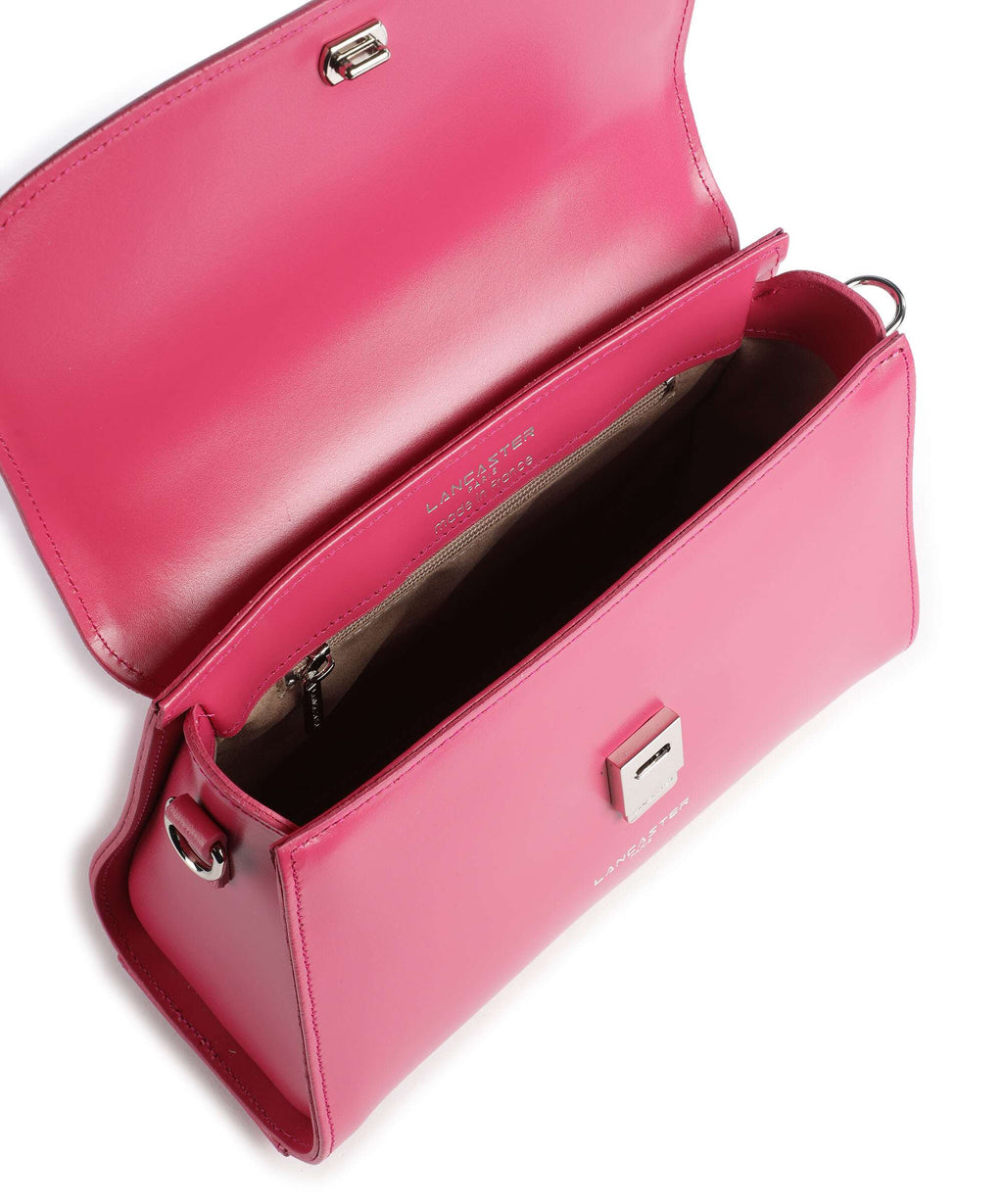 Lancaster Suave Even Handbag fuxia