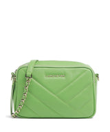 Lancaster Soft Matelassé Crossbody tas vertmouss