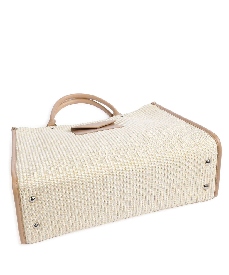 Lancaster Actual Osier Mini Handbag beige