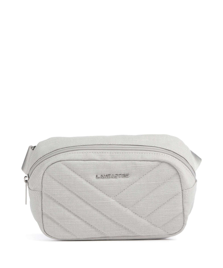 Lancaster Canvas Matelassé Belt bag mastic