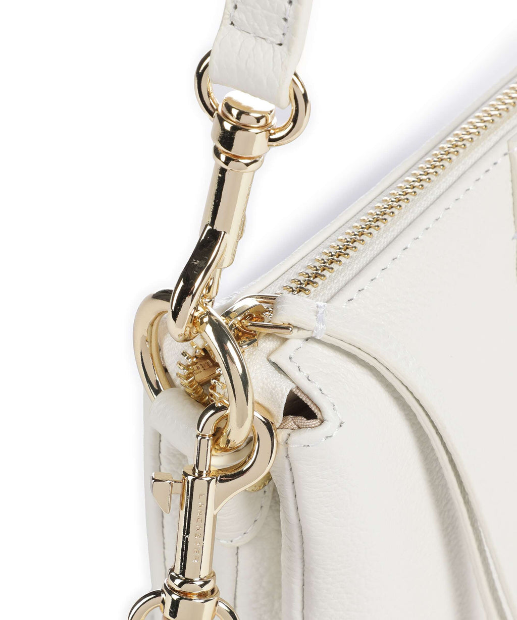 Lancaster Dune Shoulder bag blanc