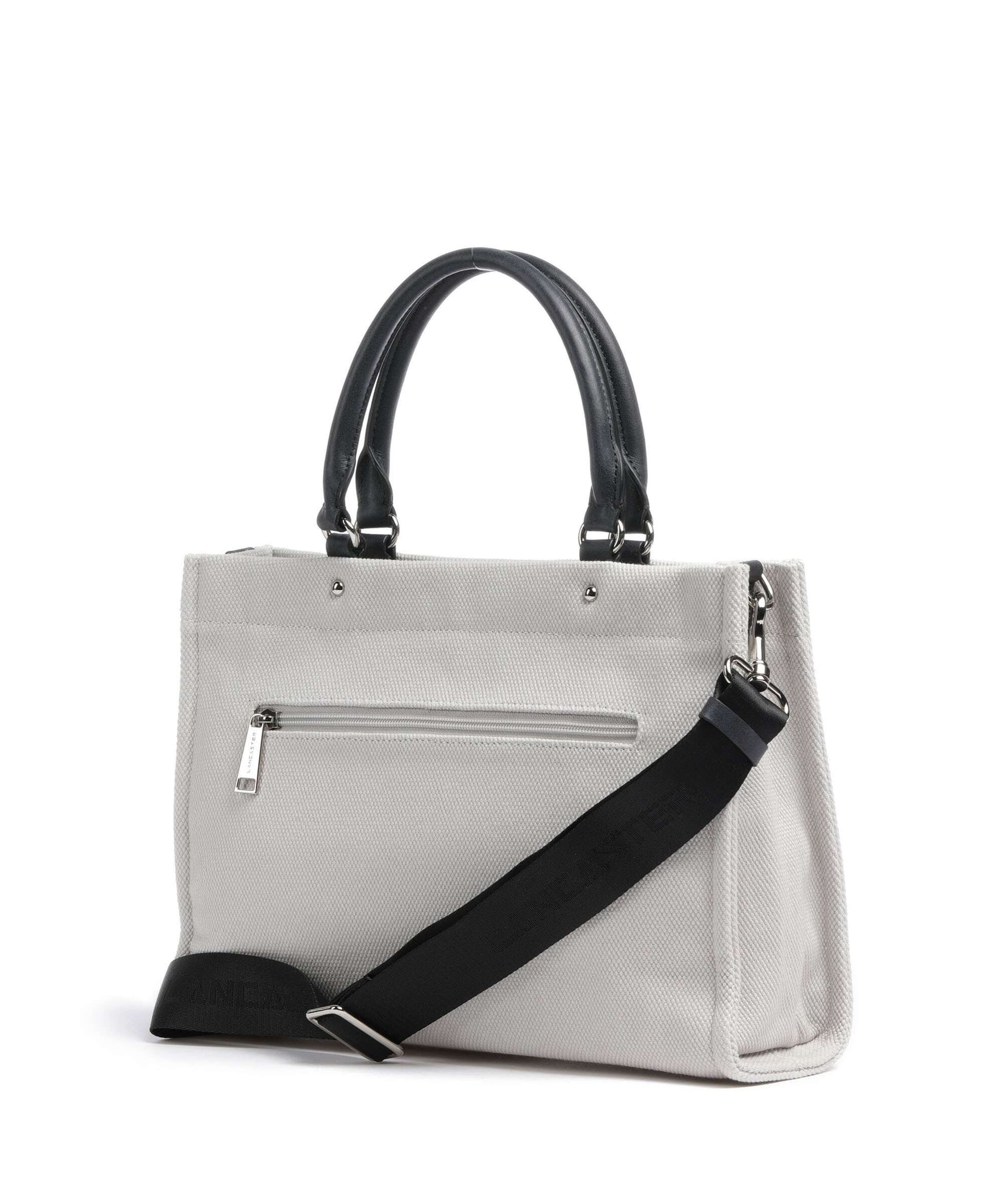 Lancaster Actual Canvas Conscious Handbag grisclai