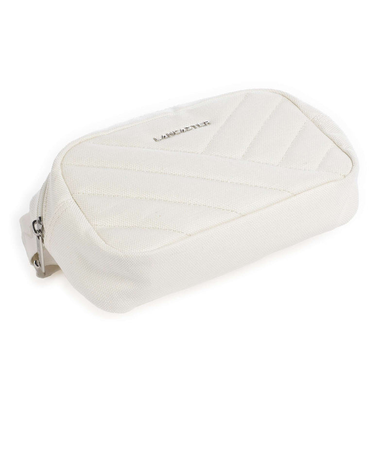 Lancaster Canvas Matelassé Belt bag ecru