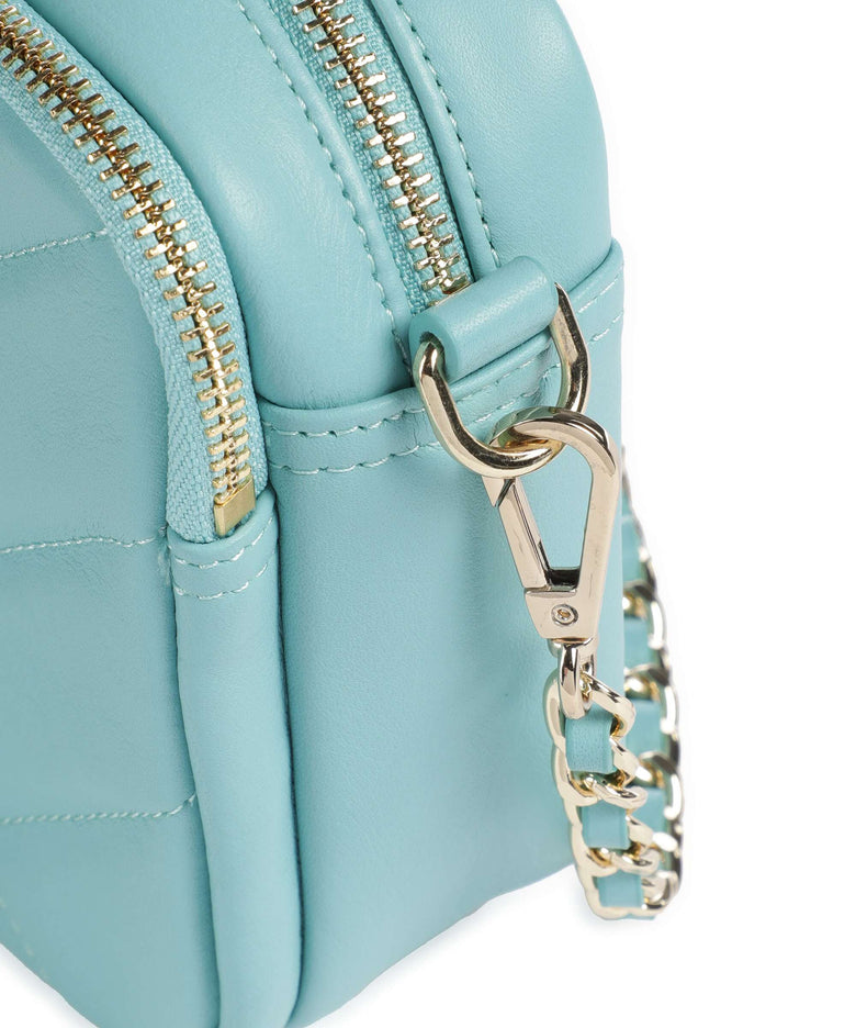 Lancaster Soft Matelassé Crossbody bag lagon