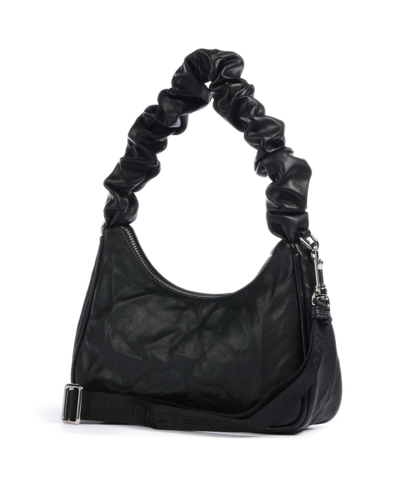 Lancaster Actual Froissé Shoulder bag noir