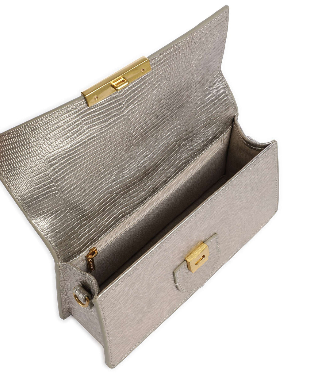 Lancaster Exotic Ily Crossbody bag champagne/lézard