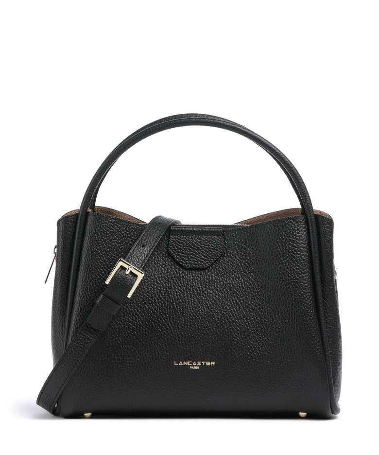 Lancaster Foulonne Ida Double Handbag noir/nude