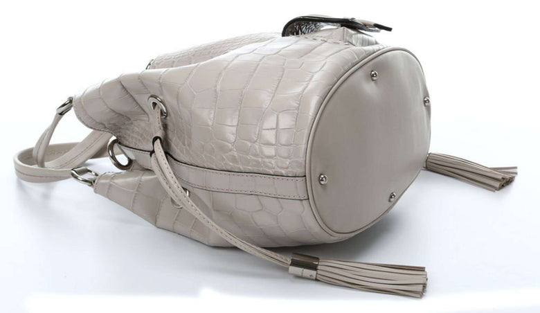 Lancel Premier Flirt Hobo bag grey taupe