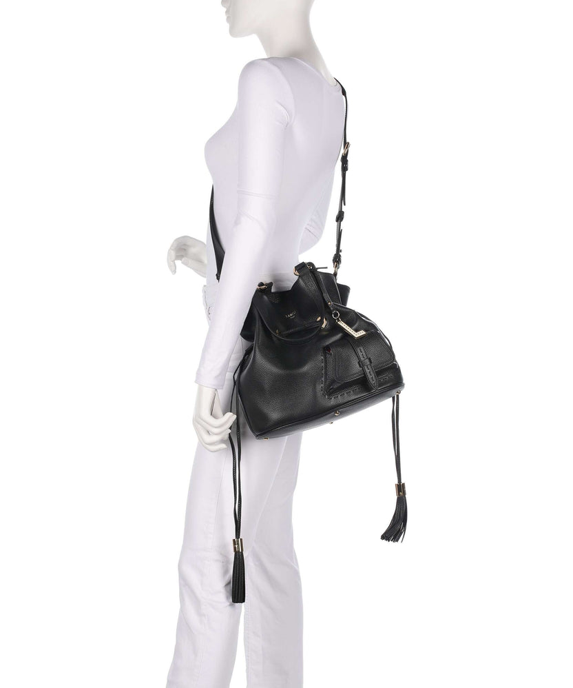 Lancel Premier Flirt M Bucket bag black
