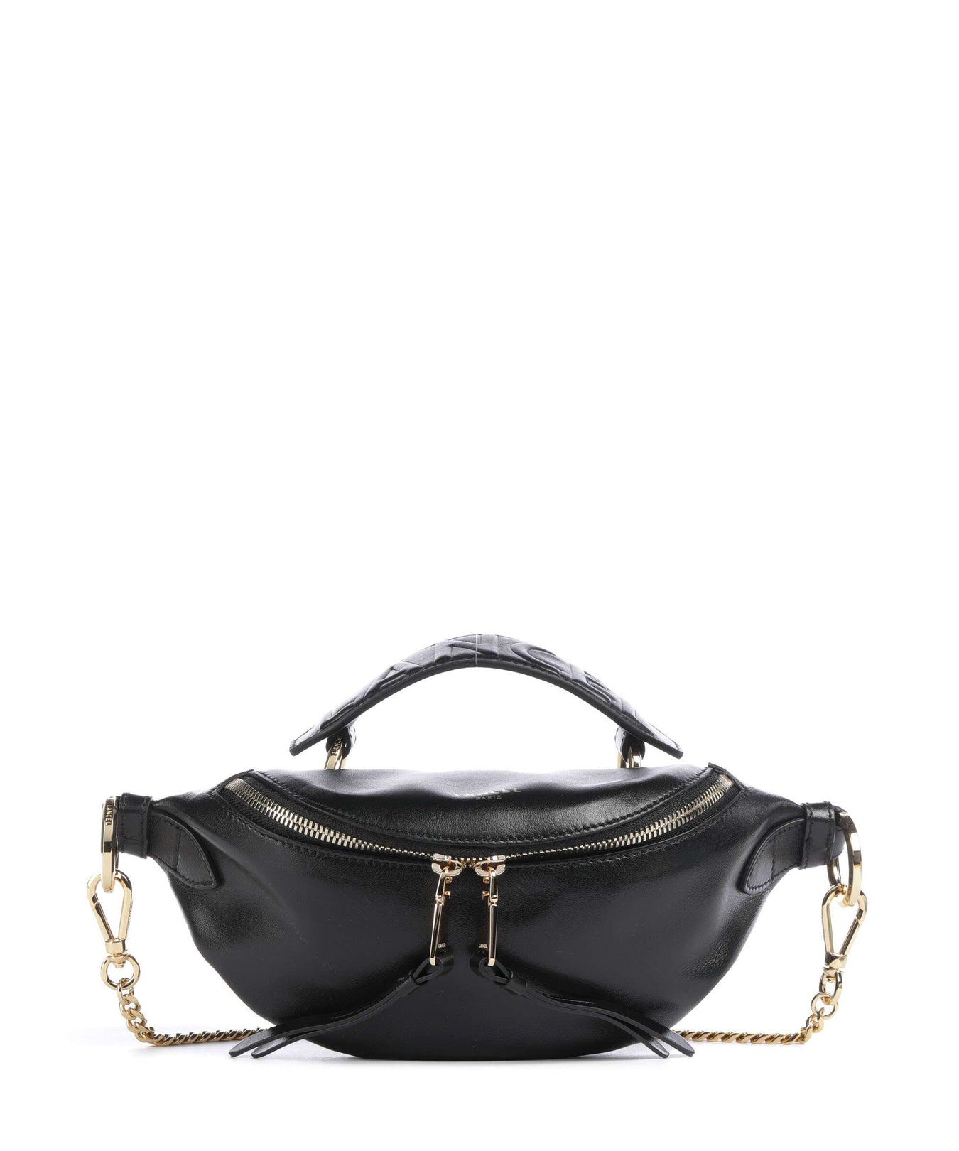Lancel Origami Mini Crossbody bag black