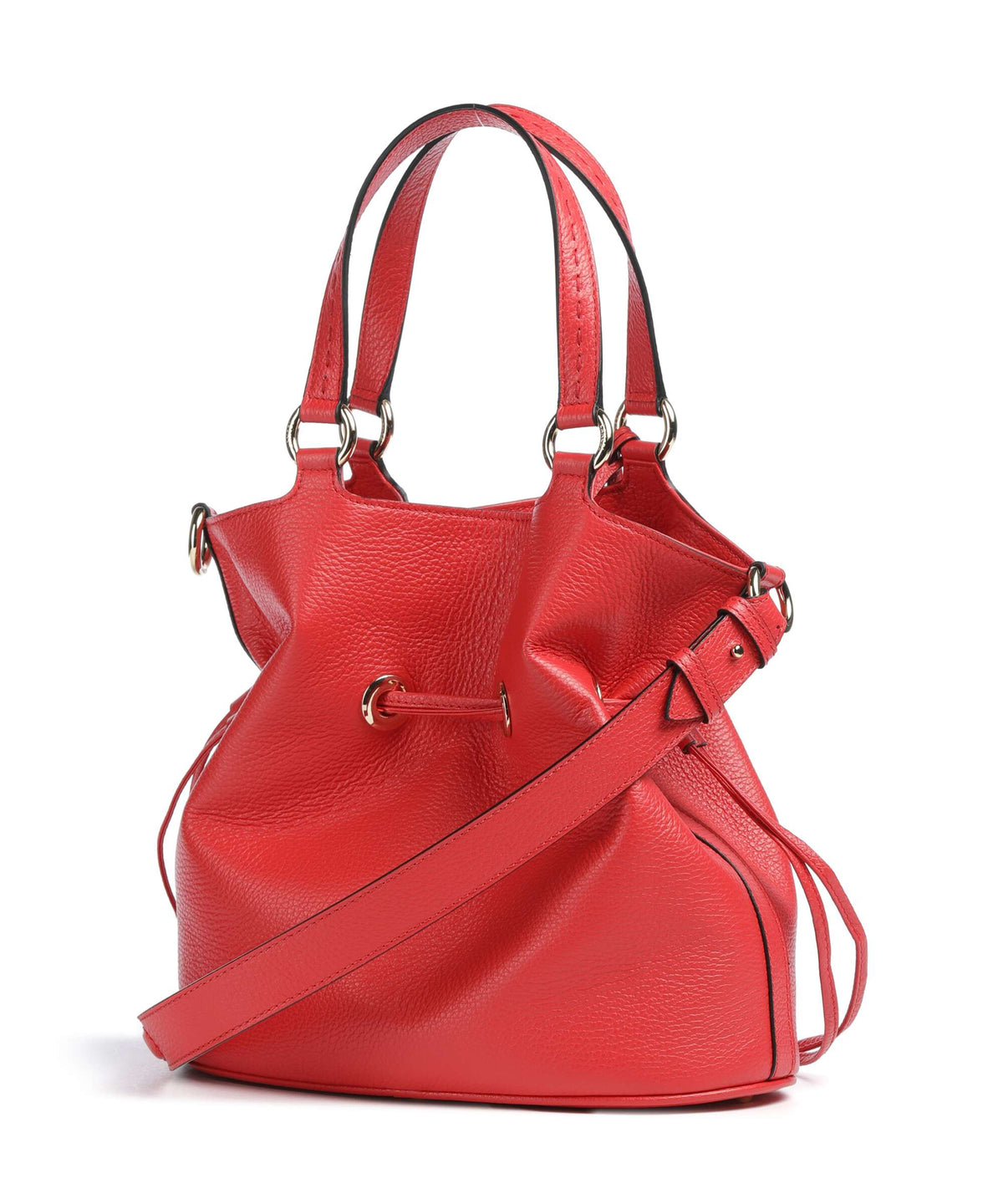 Lancel Premier Flirt M Bucket bag kiss red