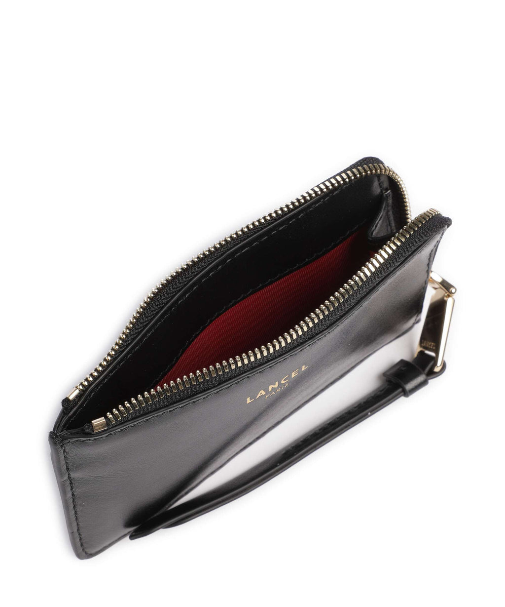 Lancel Origami Credit card holder black