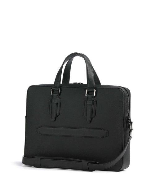 Lancel Charlie Briefcase black