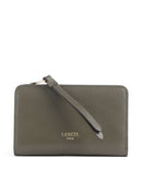 Lancel Origami Portemonnee dark khaki