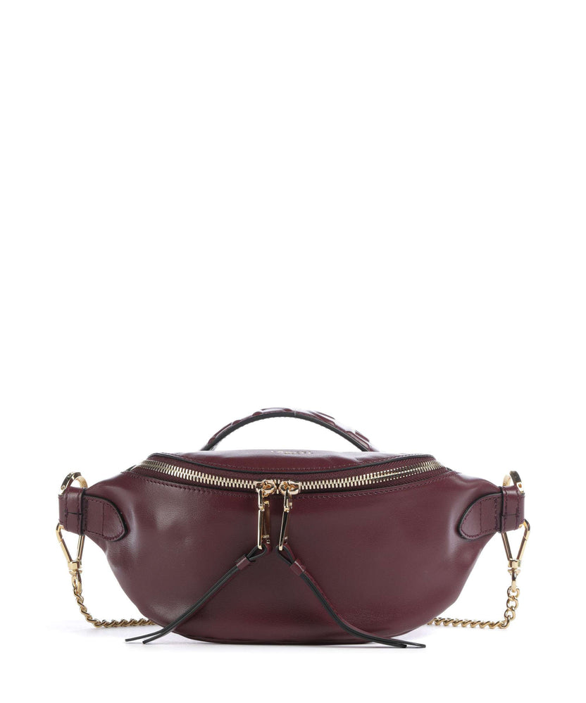 Lancel Origami Mini Crossbody bag cassis