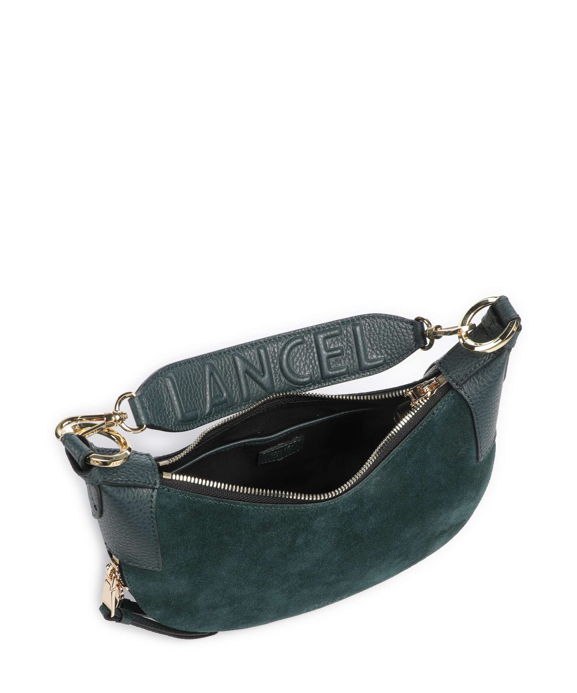 Lancel Origami S Hobo bag amazon green