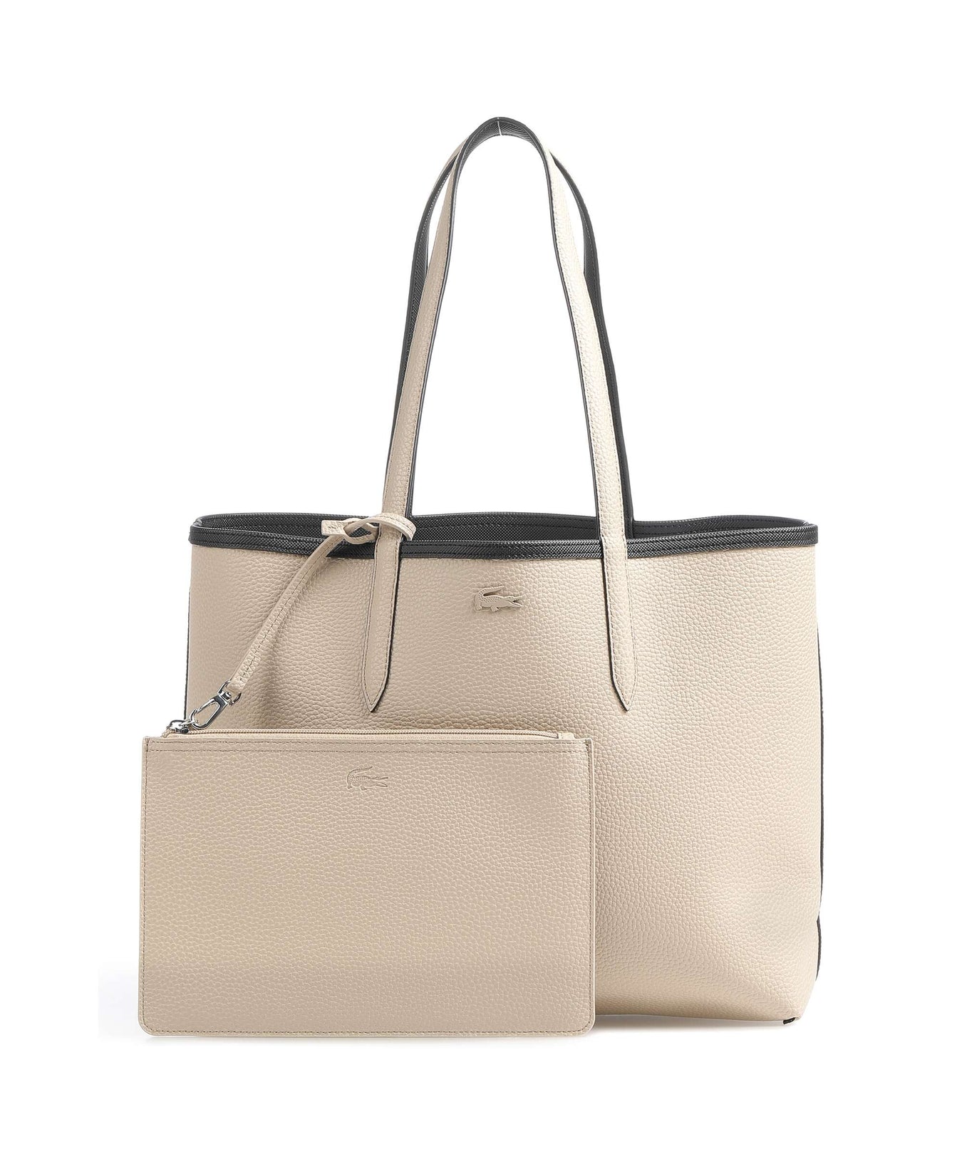 Lacoste Anna Tote bag noir/krema