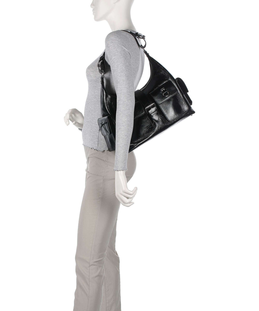 The Kooples Amelia Large Hobo bag black