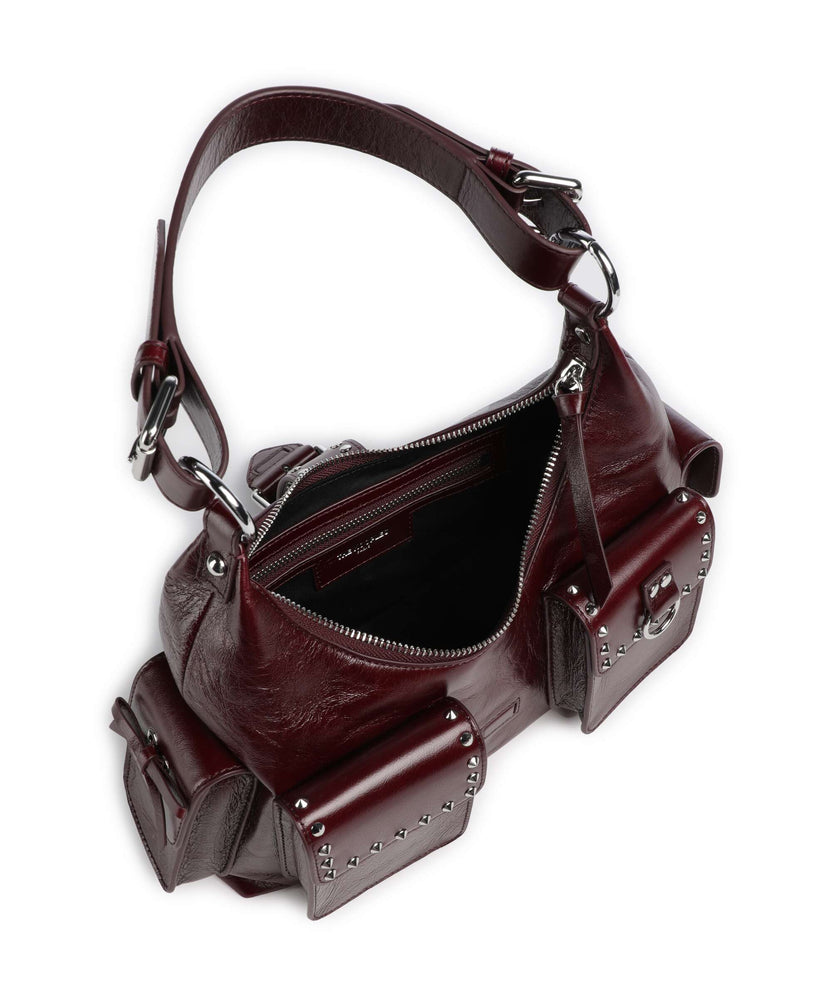 The Kooples Amelia Shoulder bag bordeaux