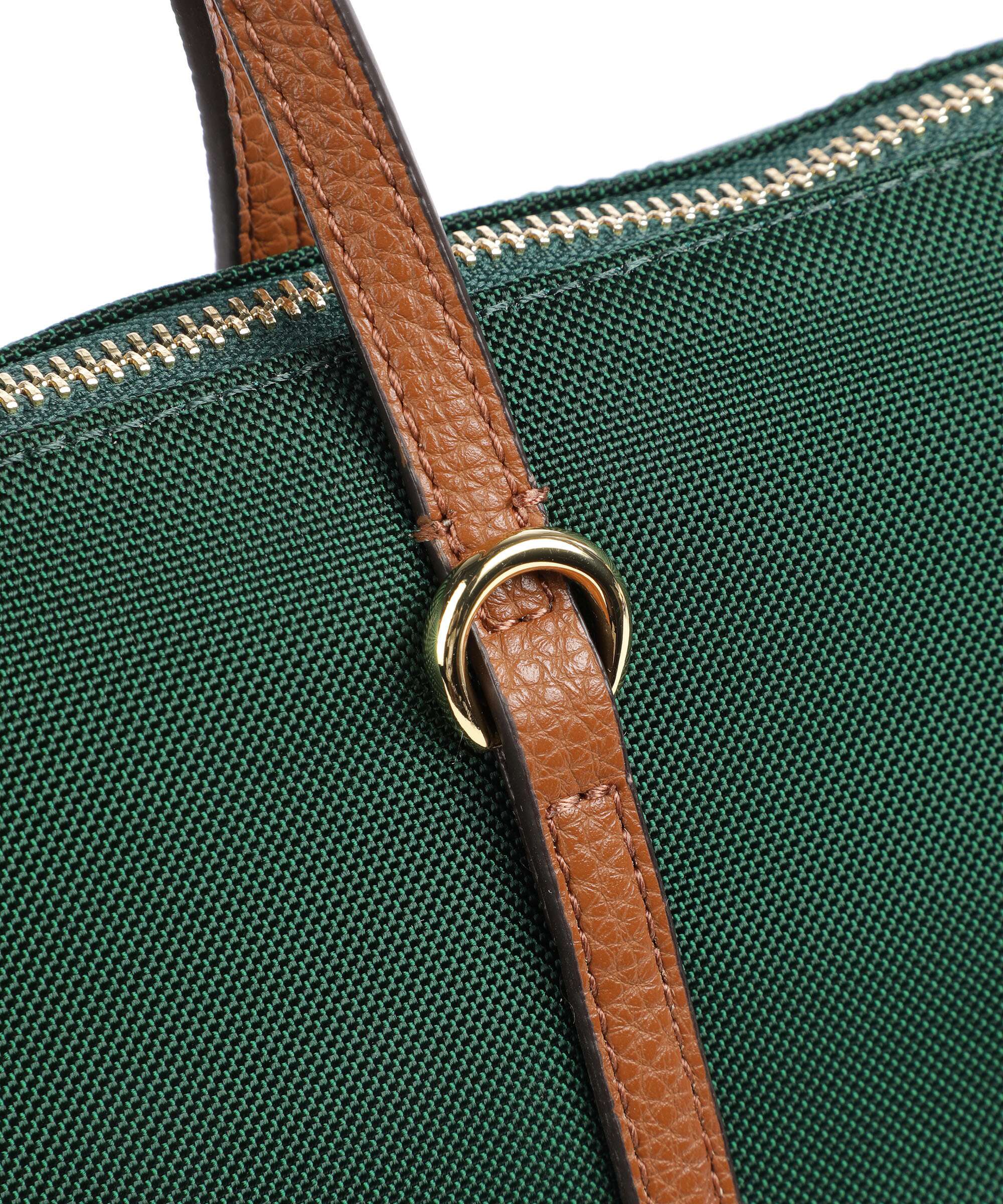 Lauren Ralph Lauren Keaton 26 Tote bag season green/tan