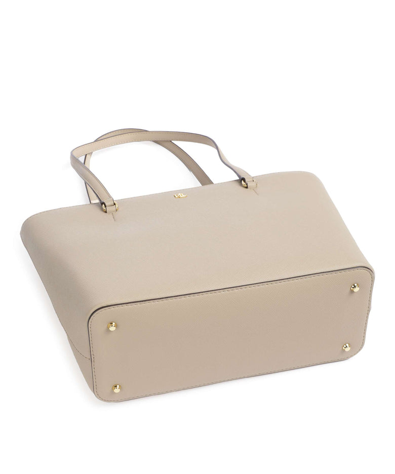 Lauren Ralph Lauren Karly Medium Tote bag birch tan