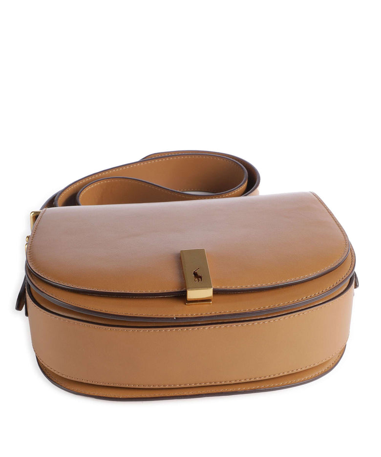 Polo Ralph Lauren ID Collection Medium Crossbody bag tan