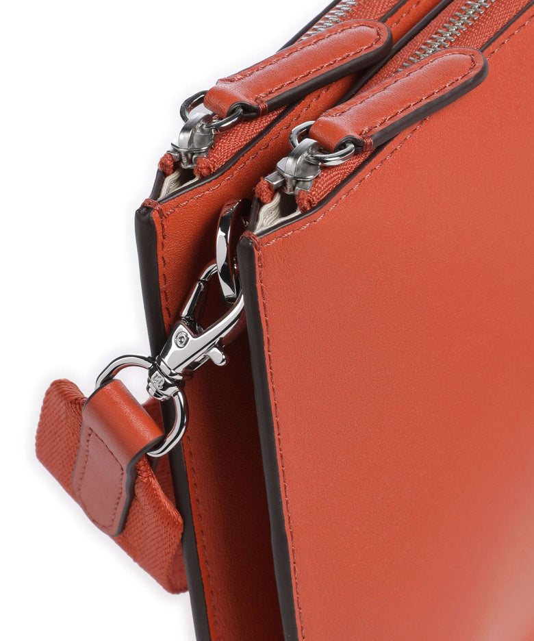 Lauren Ralph Lauren Landyn Medium Crossbody bag rust orange