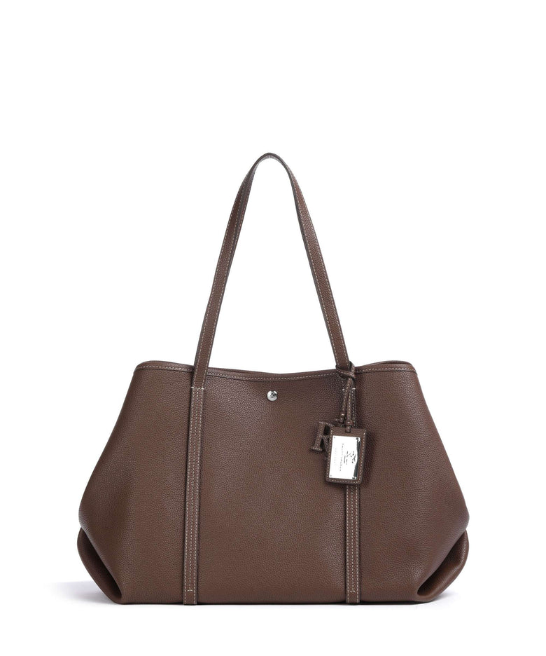 Lauren Ralph Lauren Emerie Large Tote bag dark mahogany