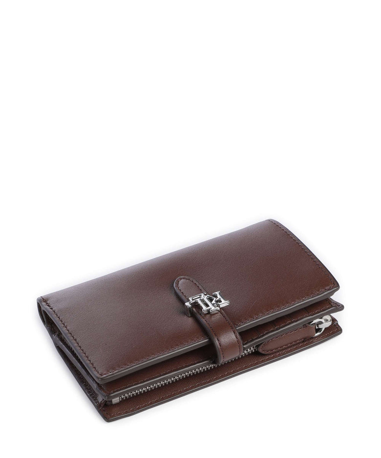 Lauren Ralph Lauren Medium Wallet dark mahogany